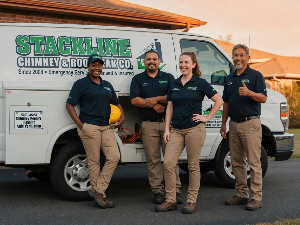 Chimney flashing repair company in White House, TN